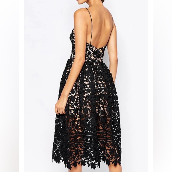 Self portrait azalea lace dress US 2 - Picture 3 of 7